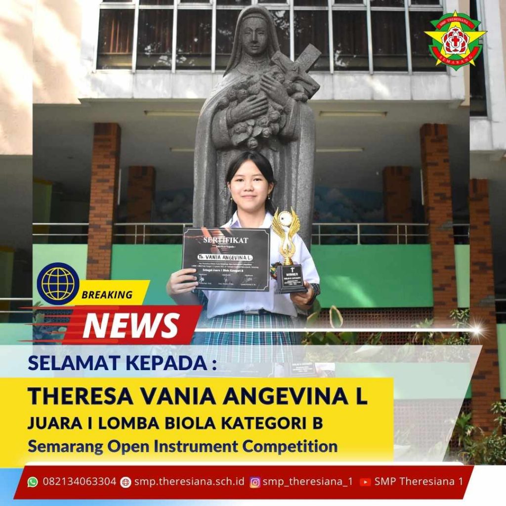 Juara 1 Lomba Biola Kategori B Semarang Open Instrument Competition