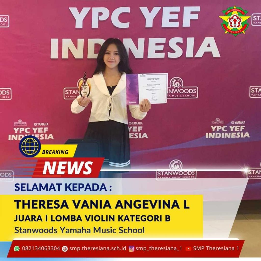Juara 1 Lomba Violin Kategori B - Standwoods Yamaha Music School