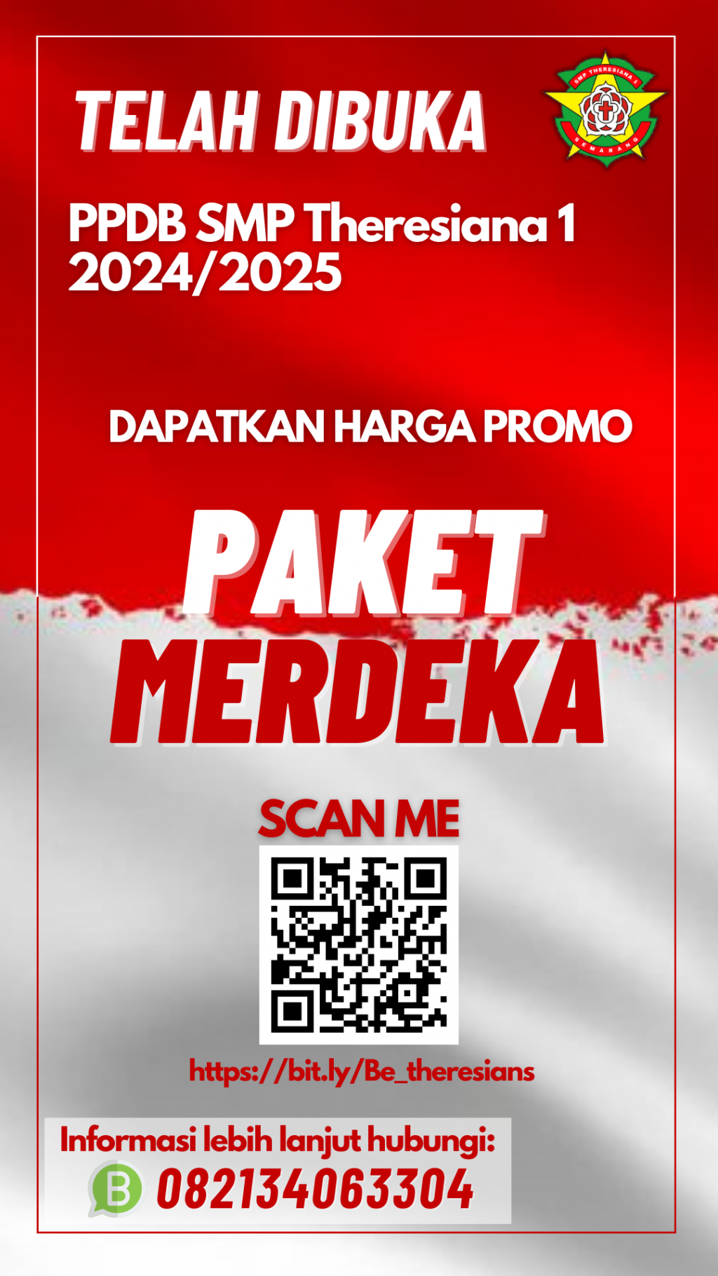 SMP Theresiana 1 PPDB PAKET MERDEKA